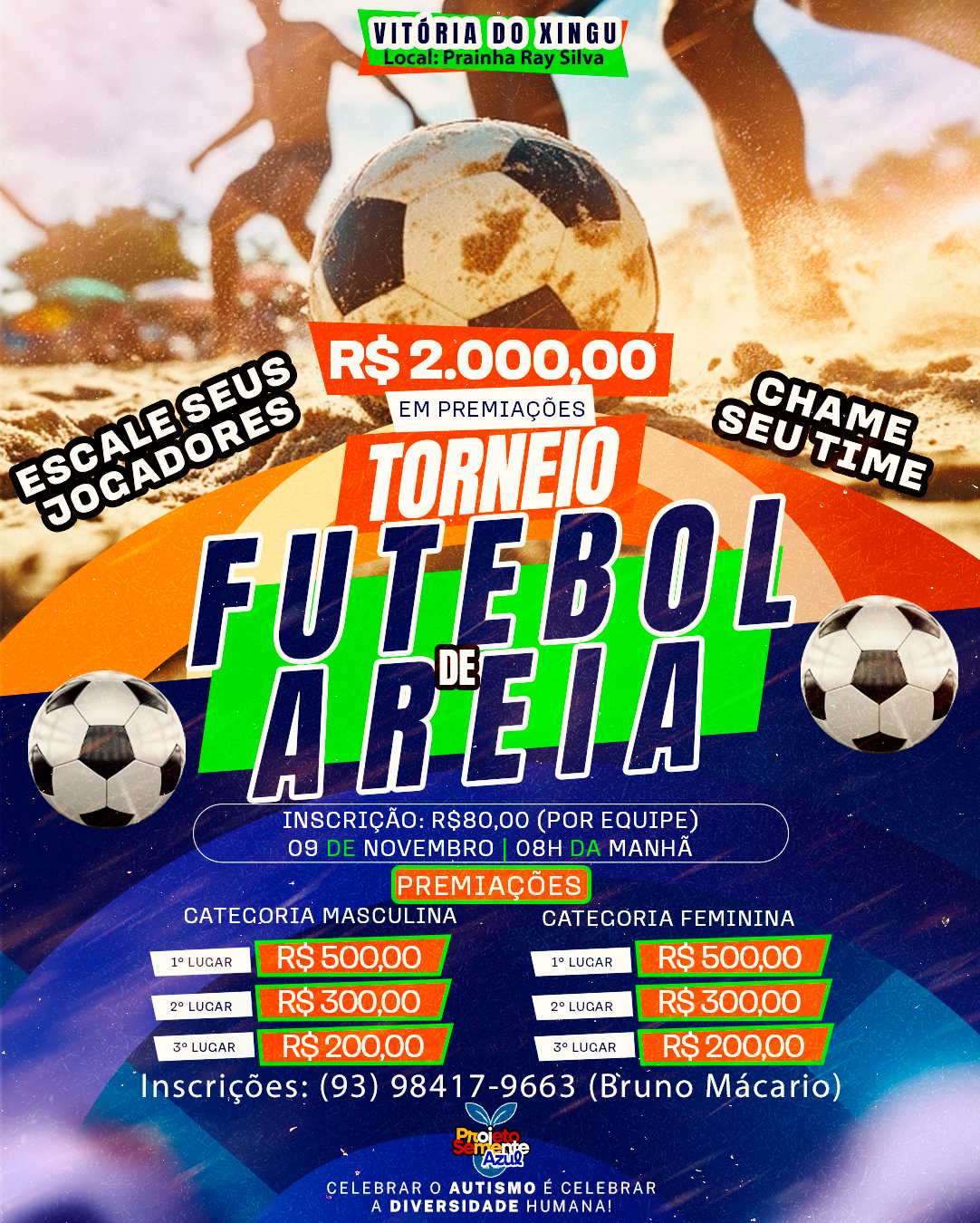 Flyer 5º Autismo Run