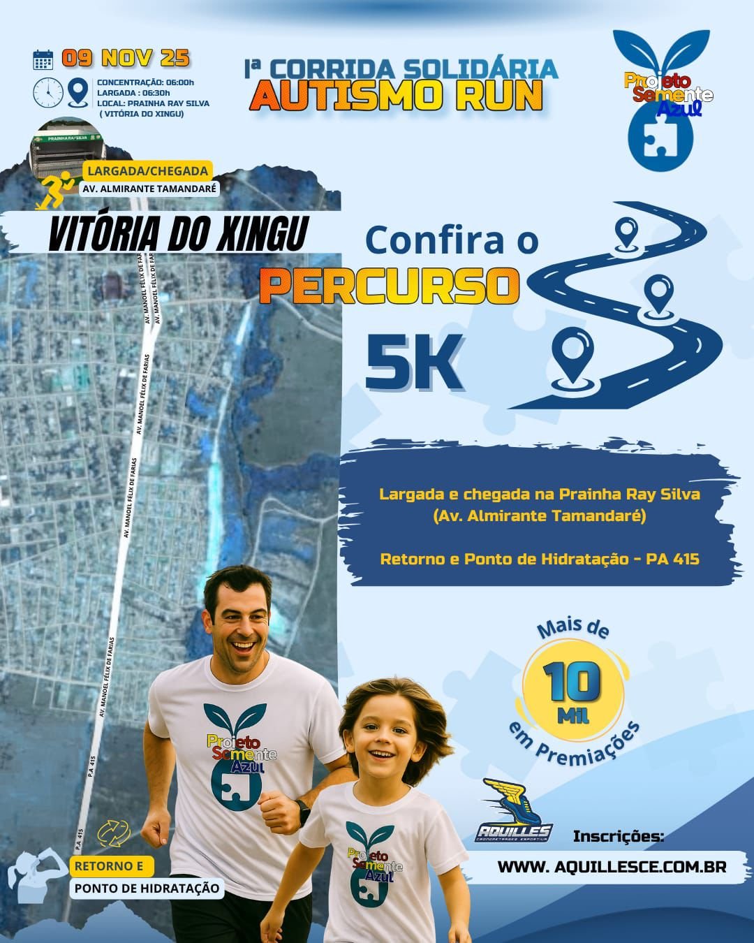 Flyer 5º Autismo Run